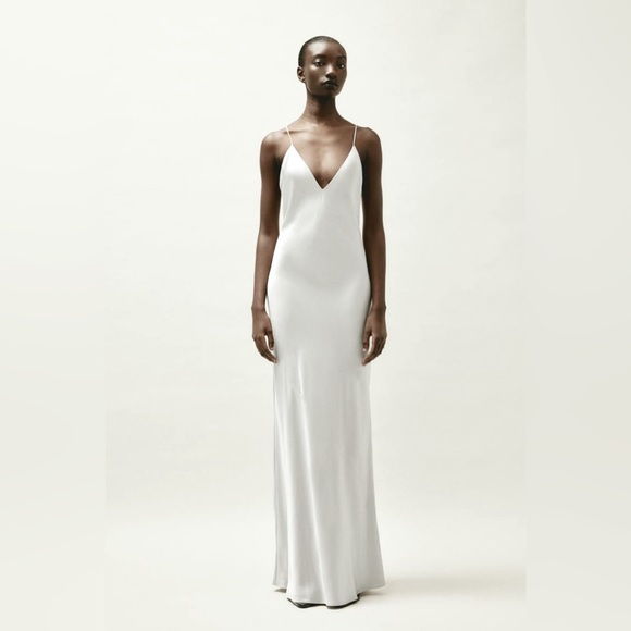 Silk Slip Dress - Picture 1 of 5